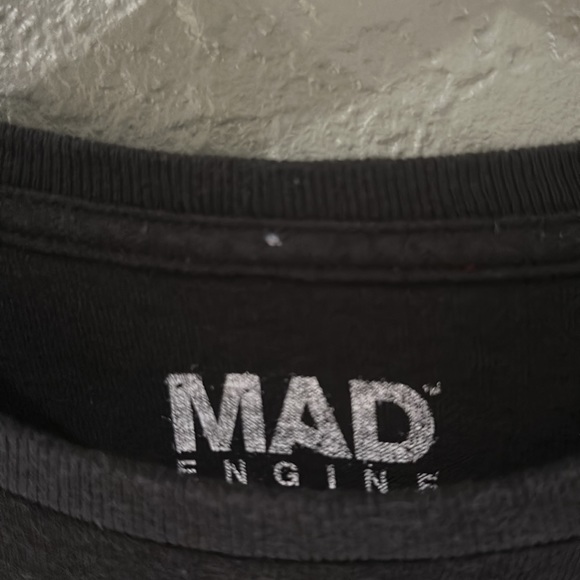 MAD ENGINE Short Sleeve T-Shirt The Creation of Adam Renaissance Art Mens - Picture 5 of 5